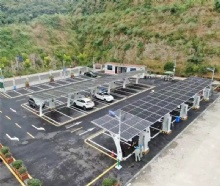 批发太阳能供电系统 屋顶地面光伏发电 可充电太阳能光伏车棚停车场