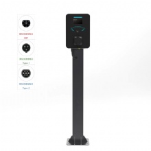 IP65 跃动系列钣金款多功能11kw充电插座式三相交流充电桩