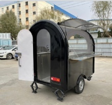 新款电动街头热狗披萨流动餐车移动餐车