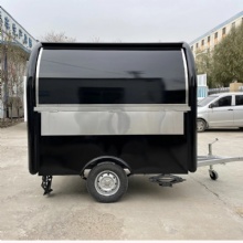 新款电动街头热狗披萨流动餐车移动餐车