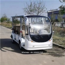 2024 latest luxury resort, park, factory, hotel 11-seater 72V electric sightseeing car