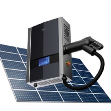New upgraded solar power charging pile