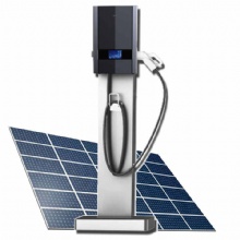 New upgraded solar power charging pile