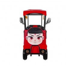 Eco-Friendly 800W Electric Sightseeing Car for Four Passengers