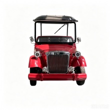 Classical red luxury 6-seat vintage electric sightseeing car Classical red luxury 6-seat vintage electric sightseeing car